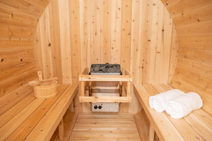 Dundalk CT Harmony 4 Person Barrel Sauna