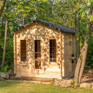 Dundalk CT Georgian Cabin Sauna with Changeroom | CTC88CW