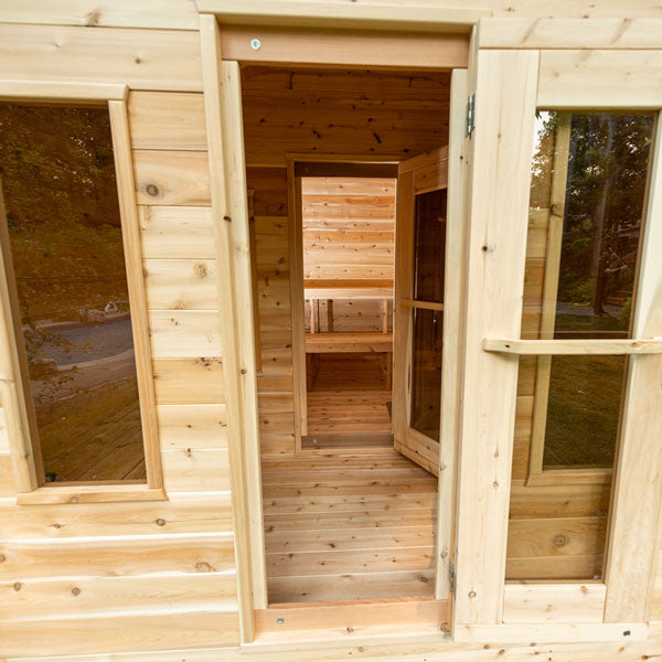 Dundalk CT Georgian Cabin Sauna with Changeroom | CTC88CW