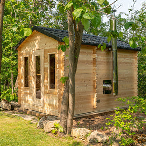 Dundalk CT Georgian Cabin Sauna with Changeroom | CTC88CW