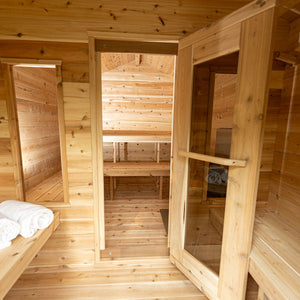 Dundalk CT Georgian Cabin Sauna with Changeroom | CTC88CW