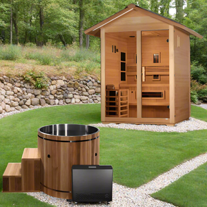 3-Person Carinthia Outdoor Hybrid Sauna & Cold Plunge Contrast Therapy Kit