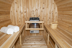 Dundalk CT Serenity 4 Person Barrel Sauna