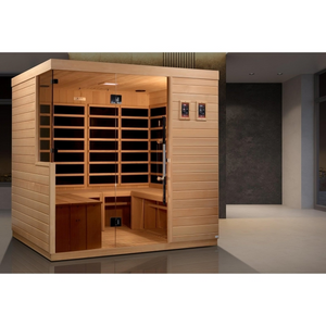 Dynamic Saunas La Sagrada 6-Person Ultra-Low EMF FAR Infrared Sauna