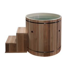 Dynamic Cedar Cold Plunge Barrel