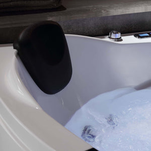 Empava 59 in. Whirlpool LED Corner Bathtub  | EMPV-59JT319LED