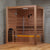 Golden Designs Forssa 3-Person Indoor Sauna & Harvia Traditional Electric Heater Kit | GDI-7203-01