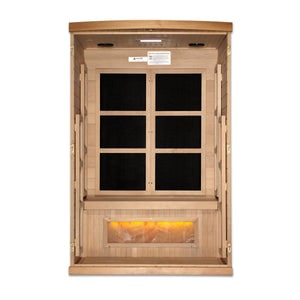 Golden Designs Hotel Edition 2-Person Near Zero EMF Infrared Sauna | GDI-8020-H2