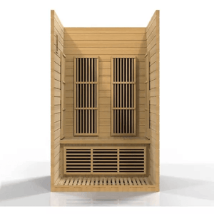 Maxxus Seattle 2-Person Near Zero EMF FAR Infrared Sauna | MX-J206-01-ZF