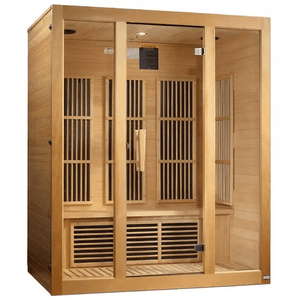 Maxxus Bellevue 3-Person Near Zero EMF FAR Infrared Sauna | MX-J306-01-ZF