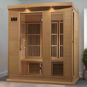 Maxxus 3-Person Low EMF FAR Infrared Sauna | MX-K306-01