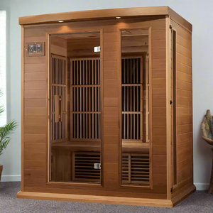 Maxxus 3-Person Low EMF FAR Infrared Sauna | MX-K306-01-CED