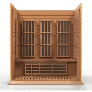 Maxxus 3-Person Low EMF FAR Infrared Sauna | MX-K306-01-CED