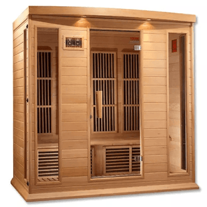 Maxxus 4-Person Low EMF FAR Infrared Sauna | MX-K406-01