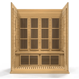 Maxxus 4-Person Low EMF FAR Infrared Sauna | MX-K406-01