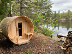 Dundalk CT Tranquility 6 Person Barrel Sauna