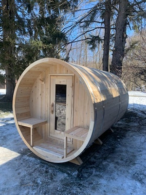 Dundalk CT Serenity 4 Person Barrel Sauna