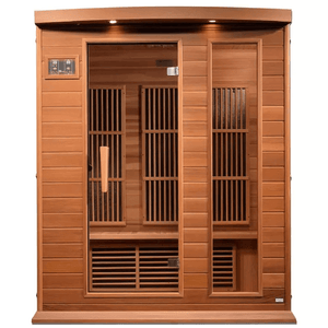 Maxxus 3-Person Near Zero EMF FAR Infrared Sauna | MX-K306-01-ZF CED