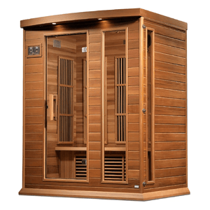 Maxxus 3-Person Near Zero EMF FAR Infrared Sauna | MX-K306-01-ZF CED