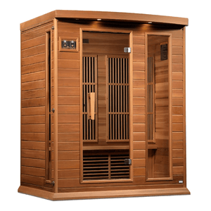 Maxxus 3-Person Near Zero EMF FAR Infrared Sauna | MX-K306-01-ZF CED