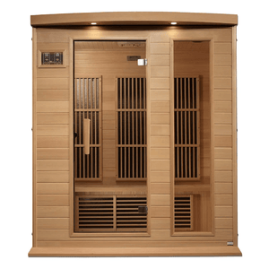 Maxxus 3-Person Near Zero EMF FAR Infrared Sauna | MX-K306-01-ZF