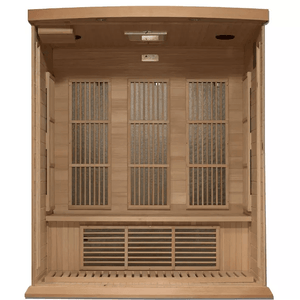 Maxxus 3-Person Near Zero EMF FAR Infrared Sauna | MX-K306-01-ZF