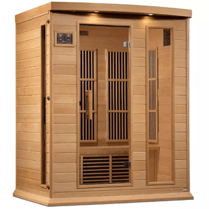 Maxxus 3-Person Near Zero EMF FAR Infrared Sauna | MX-K306-01-ZF