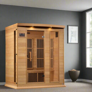 Maxxus 3-Person Low EMF FAR Infrared Sauna | MX-K306-01