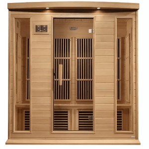 Maxxus 4-Person Near Zero EMF FAR Infrared Sauna | MX-K406-01-ZF