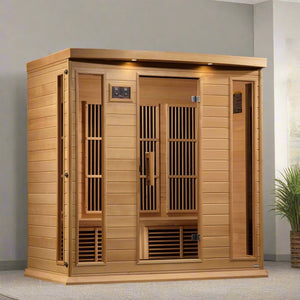 Maxxus 4-Person Low EMF FAR Infrared Sauna | MX-K406-01