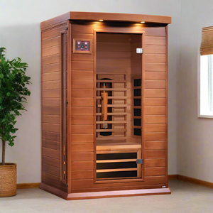 Maxxus 2-Person Near Zero EMF Full Spectrum Infrared Sauna | MX-M206-01-FS CED