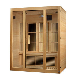 Maxxus Bellevue 3-Person Low EMF FAR Infrared Sauna | MX-J306-01