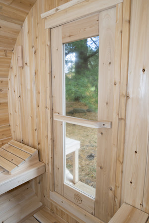 Dundalk CT Serenity 4 Person Barrel Sauna