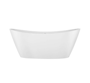 Empava 59 in. Freestanding Soaking Bathtub with LED | EMPV-59FT1518LED