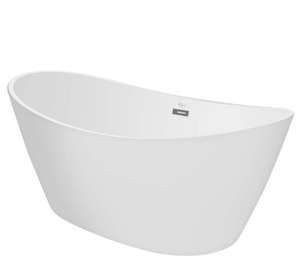 Empava 67 in. Freestanding Soaking Bathtub with LED | EMPV-67FT1518LED