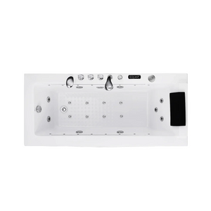 Empava 67 in. Whirlpool Rectangular Bathtub  | EMPV-67JT351LED