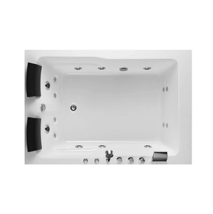 Empava 71 in. Acrylic Alcove Whirlpool Bathtub | EMPV-71JT667B