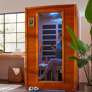 Dynamic Saunas Versailles 2-Person Low EMF FAR Infrared Sauna