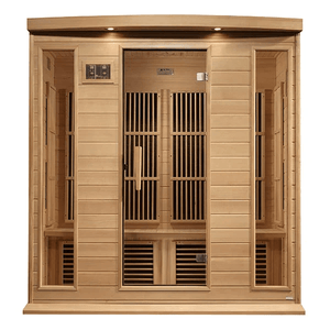 Maxxus 4-Person Near Zero EMF FAR Infrared Sauna | MX-K406-01-ZF CED