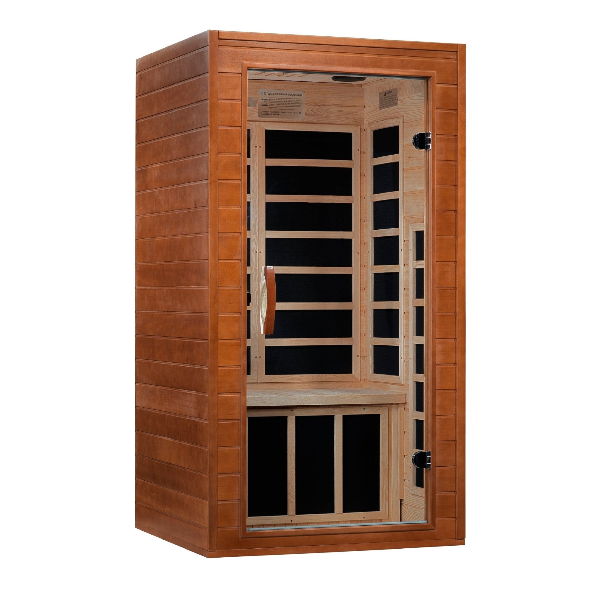 Dynamic Saunas Avila Elite 1-2 Person Ultra-Low EMF FAR Infrared Sauna