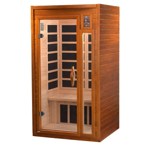 Dynamic Saunas Barcelona Elite 1-2-Person Ultra-Low EMF Far Infrared Sauna