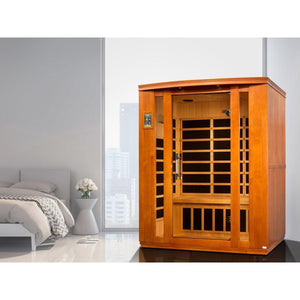 Dynamic Saunas Bellagio 3-Person Low EMF FAR Infrared Sauna