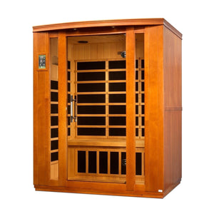 Dynamic Saunas Bellagio 3-Person Low EMF FAR Infrared Sauna