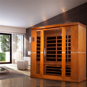 Dynamic Saunas Bergamo 4-Person Low EMF FAR Infrared Sauna