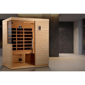 Dynamic Saunas Bilbao 3-Person Ultra-Low EMF FAR Infrared Sauna