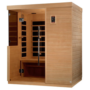 Dynamic Saunas Bilbao 3-Person Ultra-Low EMF FAR Infrared Sauna