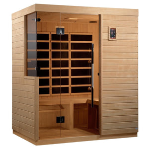 Dynamic Saunas Bilbao 3-Person Ultra-Low EMF FAR Infrared Sauna