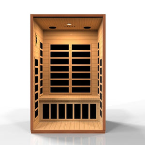 Dynamic Saunas Cardoba 2-Person Low EMF FAR Infrared Sauna