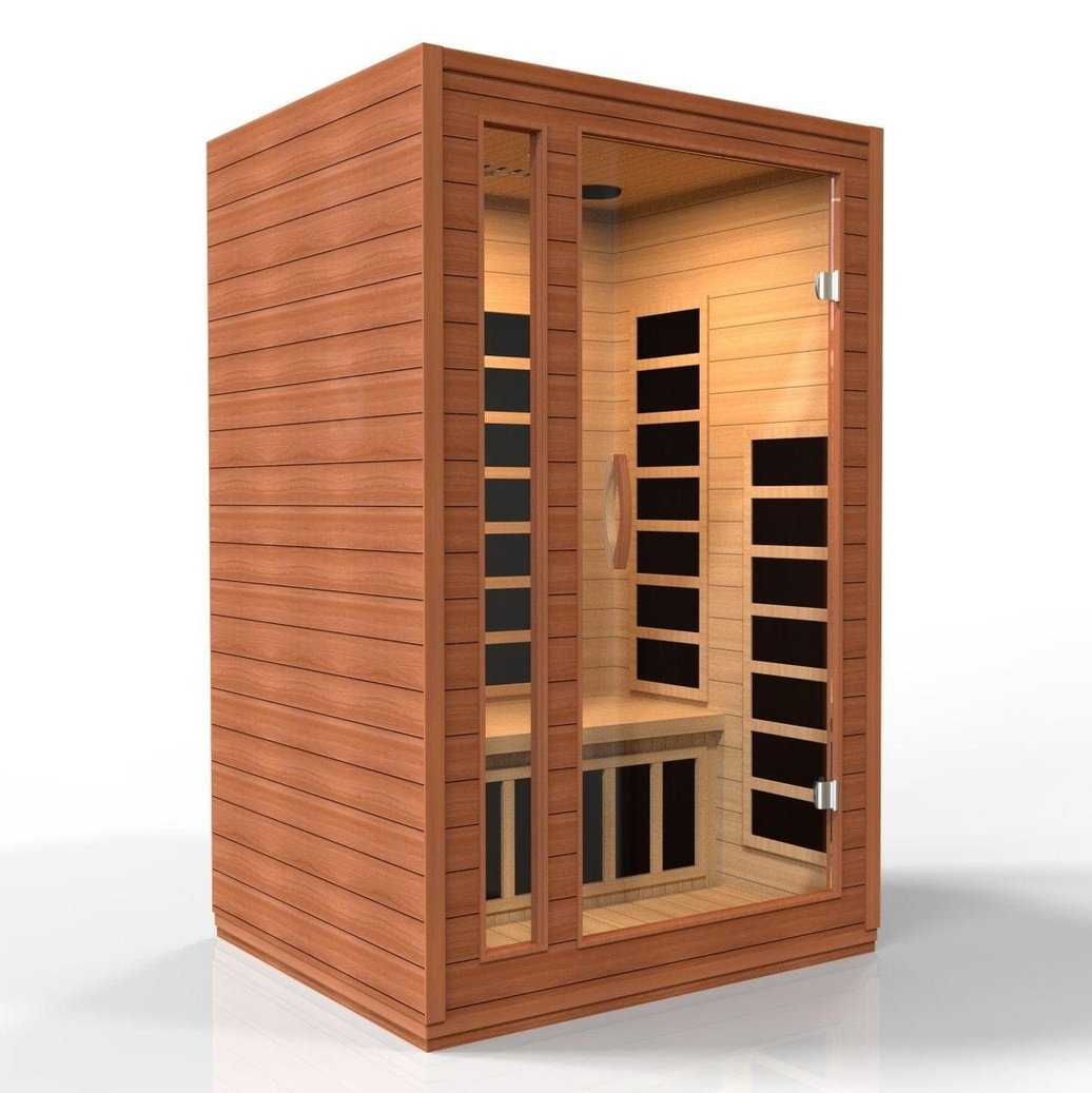 Dynamic Saunas Cardoba 2-Person Low EMF FAR Infrared Sauna