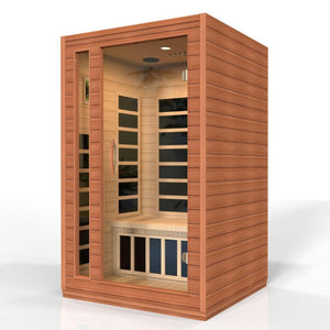 Dynamic Saunas Cardoba 2-Person Low EMF FAR Infrared Sauna